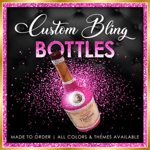 Custom Bling Bottles