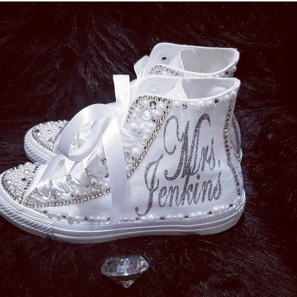 Bride High Top Pearl Converse