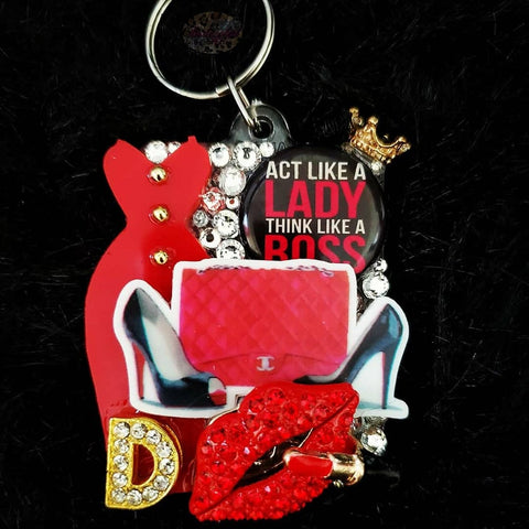 Glam Keychain