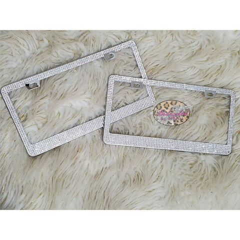 Bling License Plate Frame