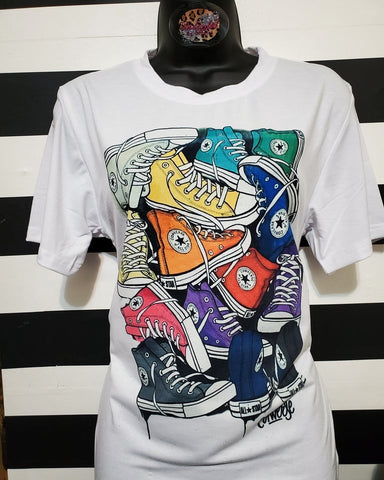 Stacked Converse Tee