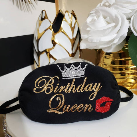 Birthday Queen Mask