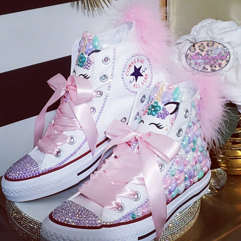 Bedazzled Unicorn Sneakers