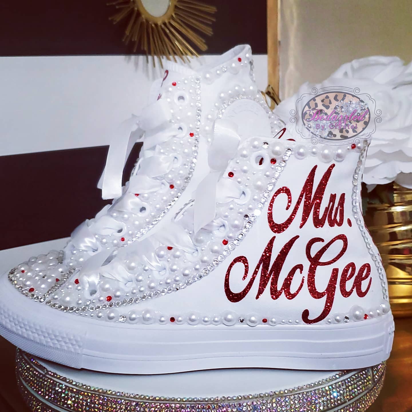 Bride High Top Pearl Converse