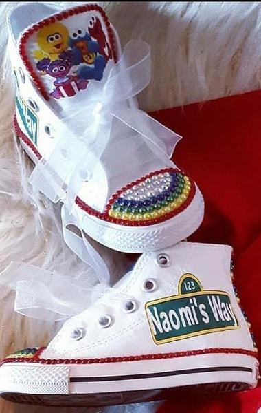 Bedazzled Character/Themed Converse