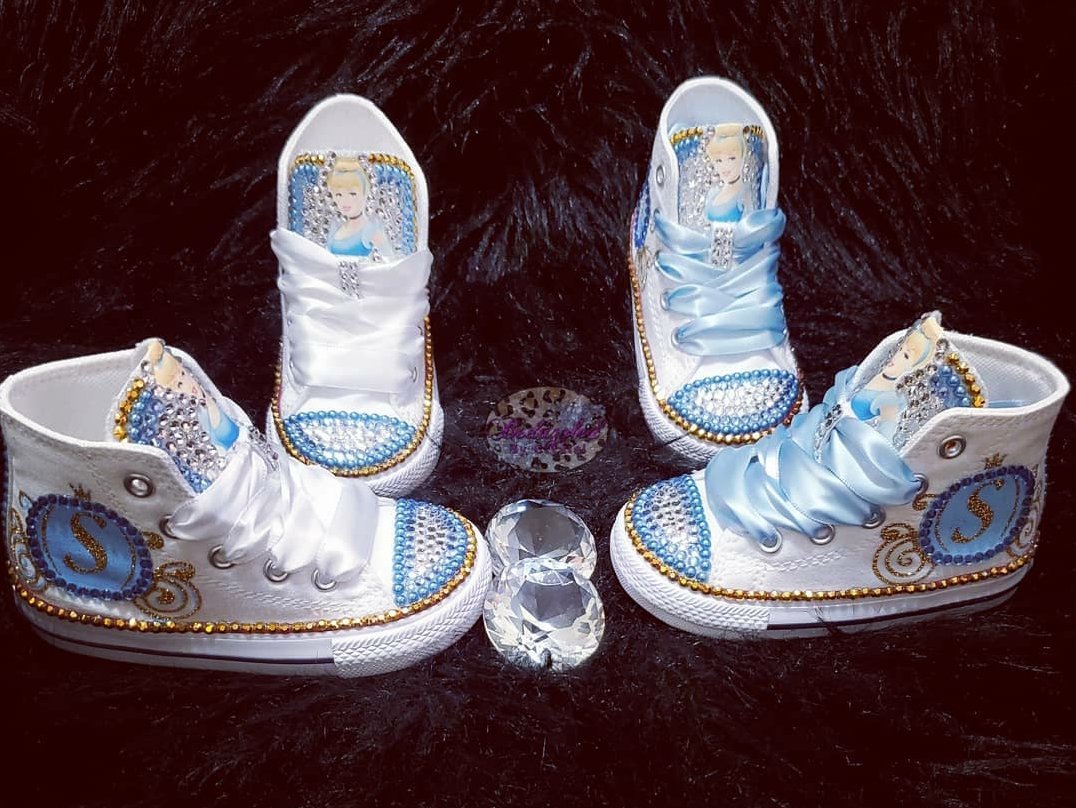 Bedazzled Character/Themed Converse – Bedazzled by Crystal