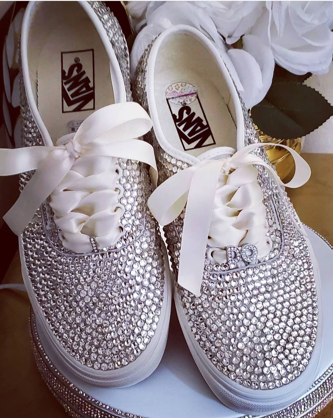 Full Bling Low Vans